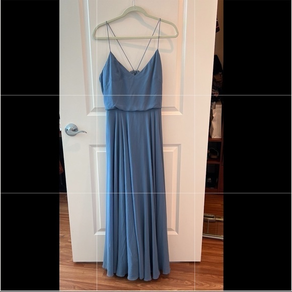 Jenny Yo Bridesmaid Dress Inesse Size 12 - Picture 2 of 16